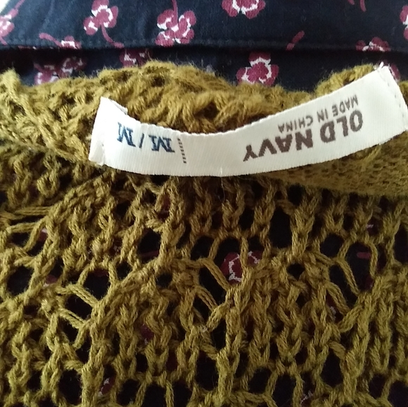 🌵VINTAGE OLD NAVY COTTON KNIT SWEATER - Picture 8 of 10